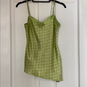 Green asymmetrical top from Old Navy.
